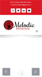 Mobile Screenshot of melodicnotation.com